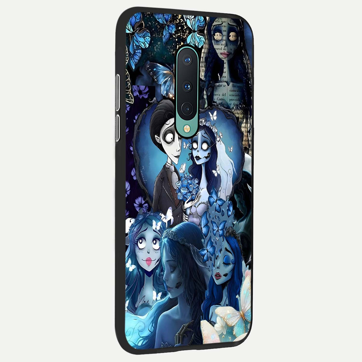  Butterfly Ghost Soul back cover For OnePlus 8 slim fit glass case with vibrant aesthetic design