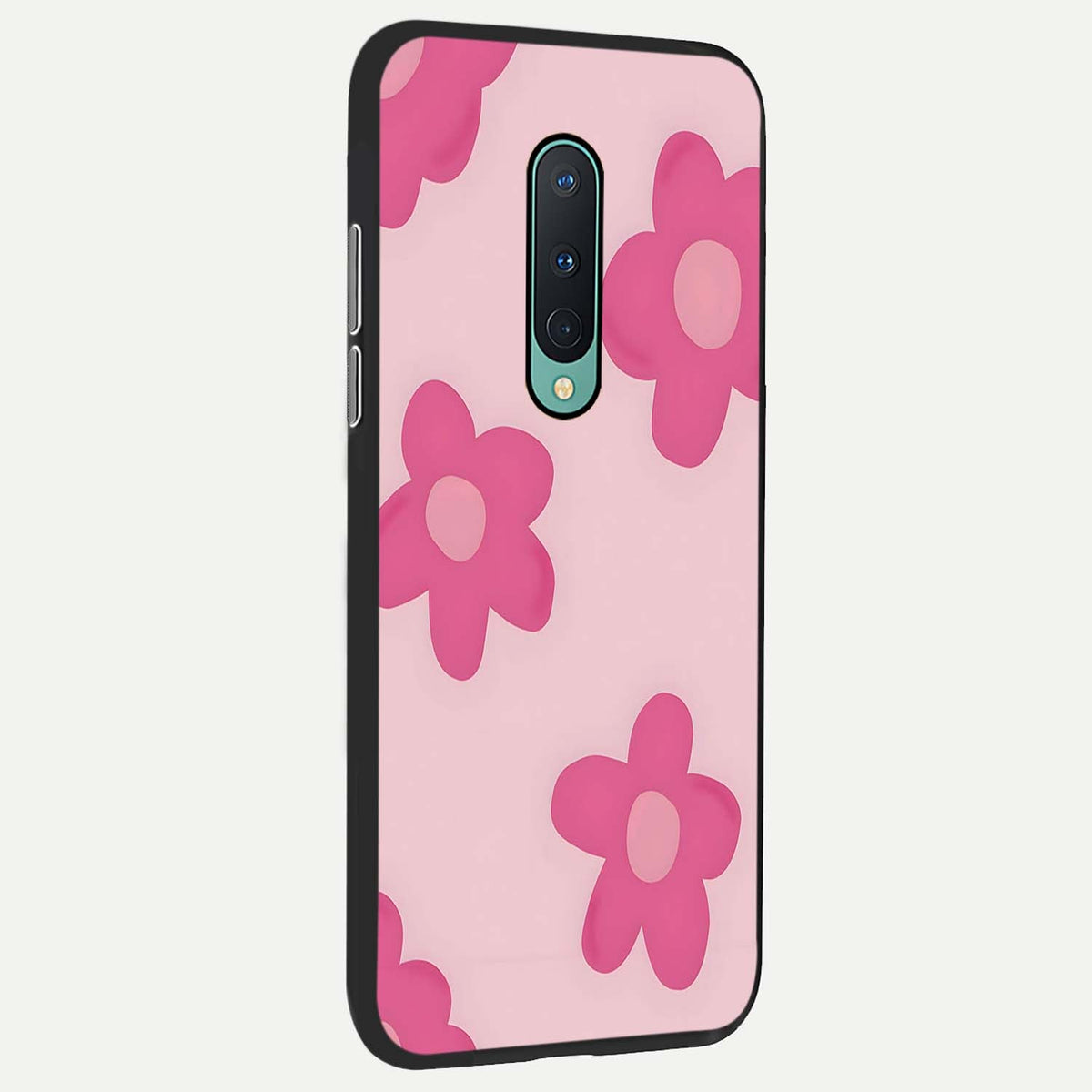  Candy Bloom Dreams back cover For OnePlus 8 slim fit glass case with vibrant aesthetic design