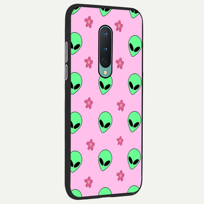  Cosmic Cute Crush back cover For OnePlus 8 slim fit glass case with vibrant aesthetic design