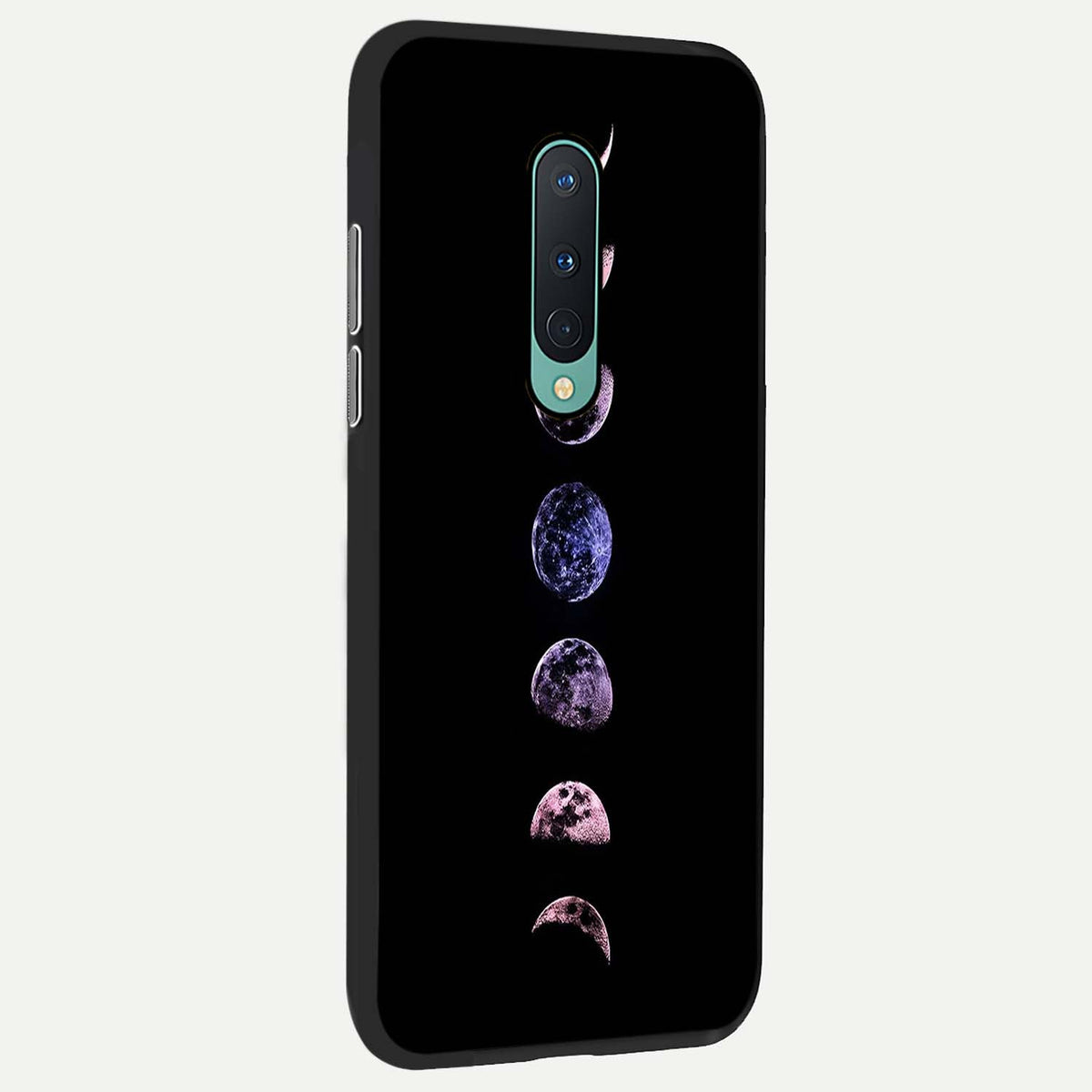  Crimson All Planets back cover For OnePlus 8 slim fit glass case with vibrant aesthetic design