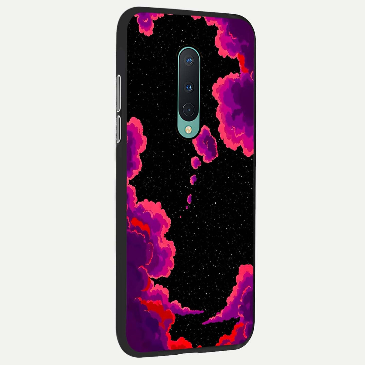  Galaxy Dream Frame back cover For OnePlus 8 slim fit glass case with vibrant aesthetic design