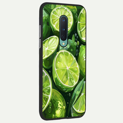  Green Kawasaki back cover For OnePlus 8 slim fit glass case with vibrant aesthetic design