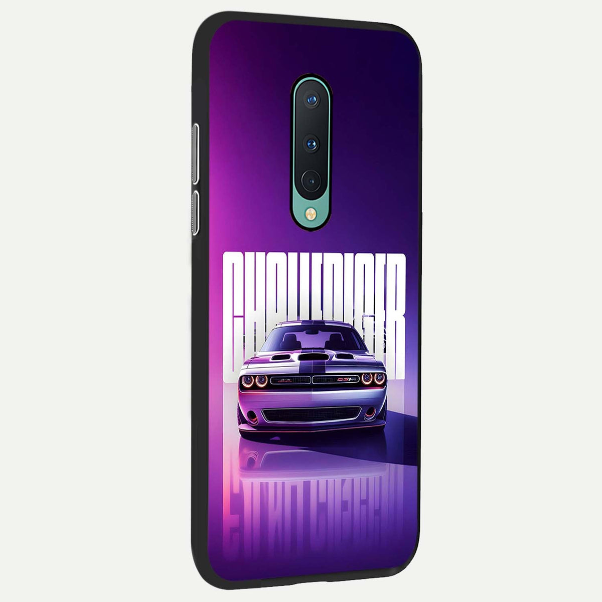  Midnight Muscle Ride back cover For OnePlus 8 slim fit glass case with vibrant aesthetic design