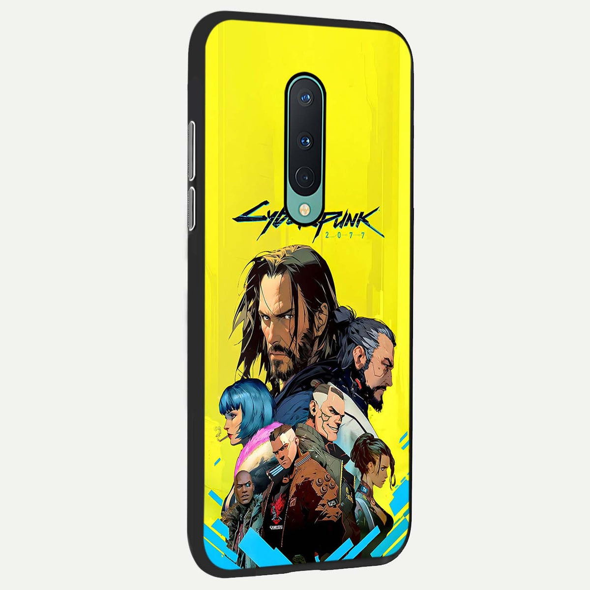  Neon Rebel Genesis back cover For OnePlus 8 slim fit glass case with vibrant aesthetic design