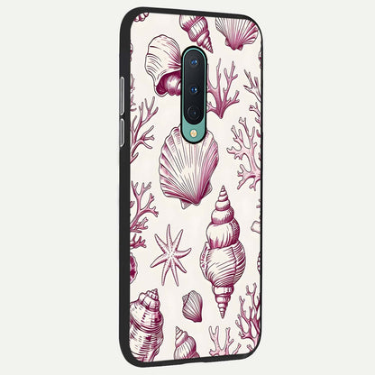  Pink Power Sparks back cover For OnePlus 8 slim fit glass case with vibrant aesthetic design