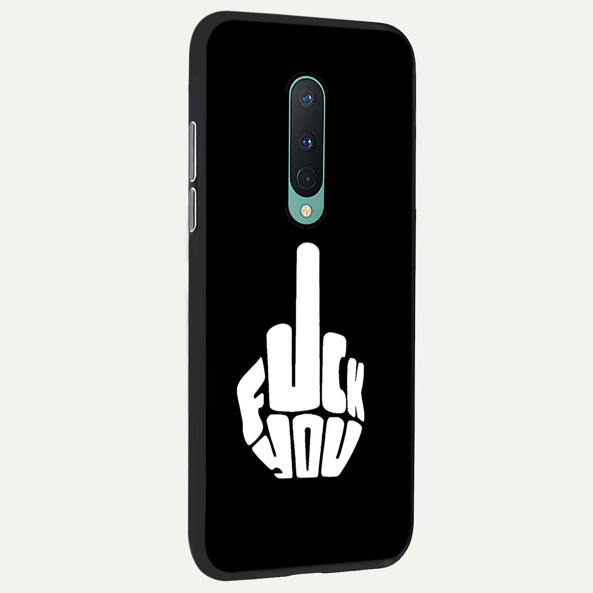  Rebel Mode On back cover For OnePlus 8 slim fit glass case with vibrant aesthetic design