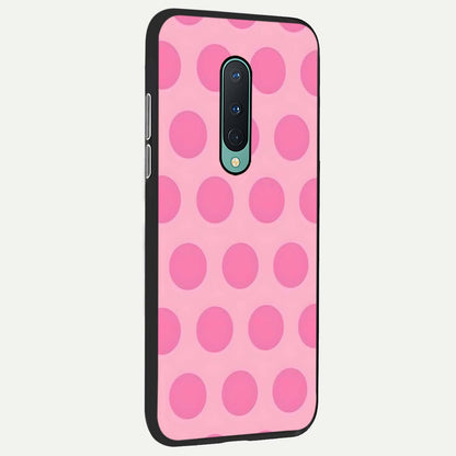  Sweet Dot Dreams back cover For OnePlus 8 slim fit glass case with vibrant aesthetic design