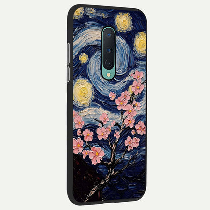  Van Gogh Scenery back cover For OnePlus 8 slim fit glass case with vibrant aesthetic design