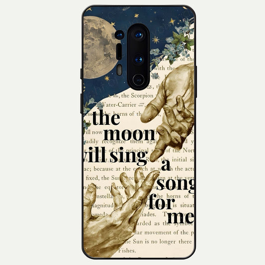  Aesthetic Divine Glass Case For OnePlus 8 Pro back cover – full design glossy printed glass finish