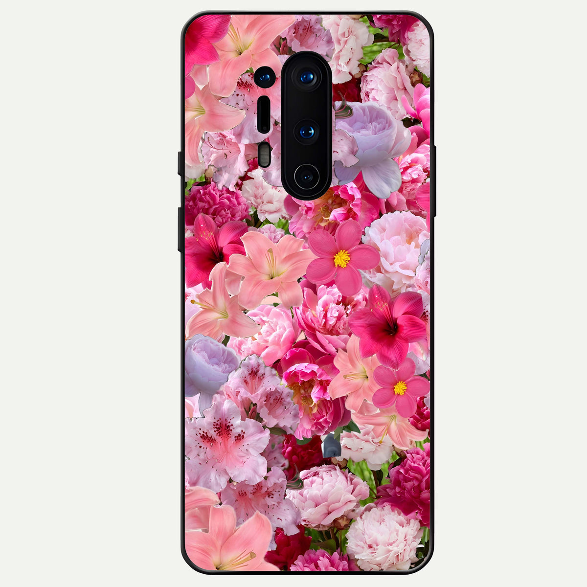  Bloom Crush Fantasy Glass Case For OnePlus 8 Pro back cover – full design glossy printed glass finish