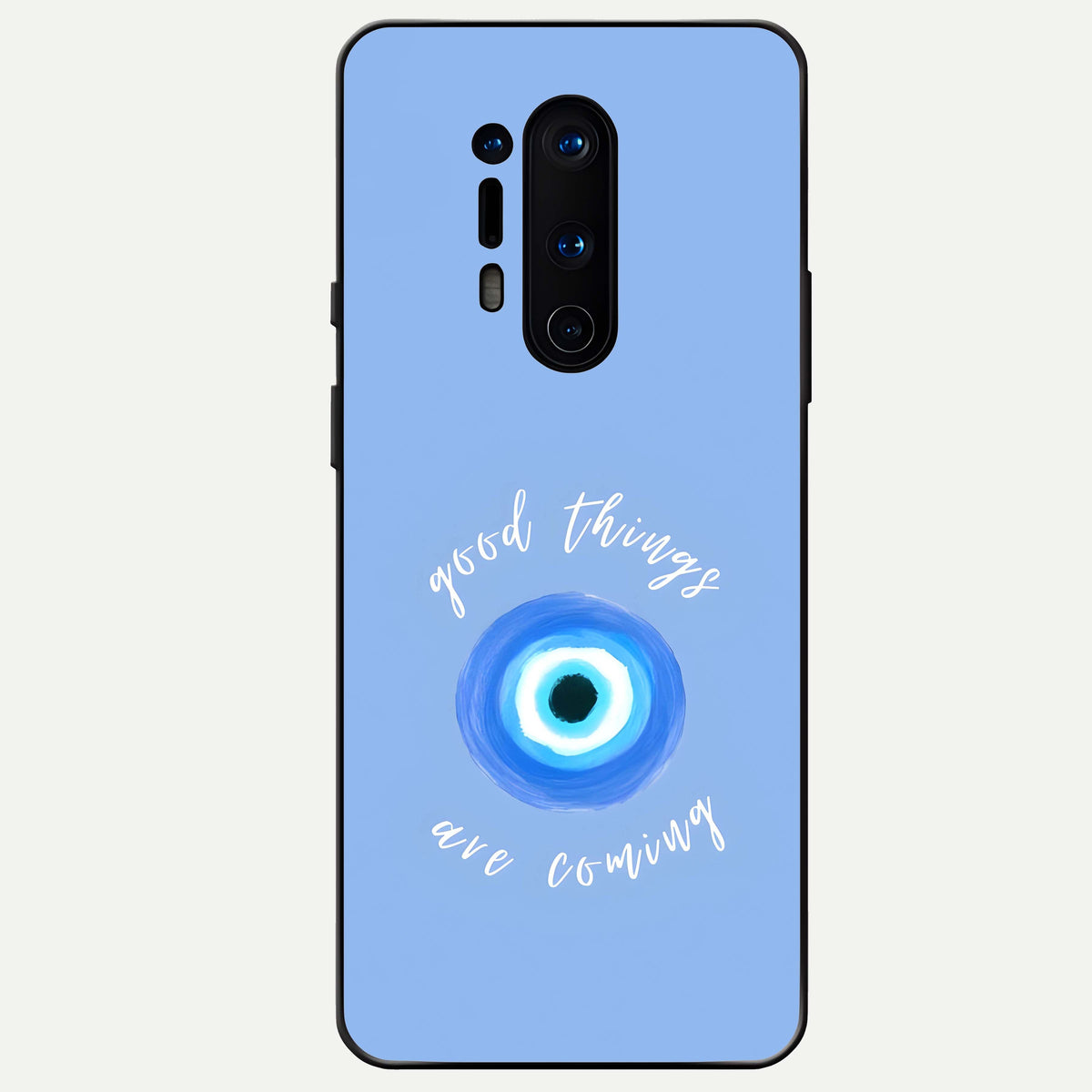  Bright Future Ahead Glass Case For OnePlus 8 Pro back cover – full design glossy printed glass finish