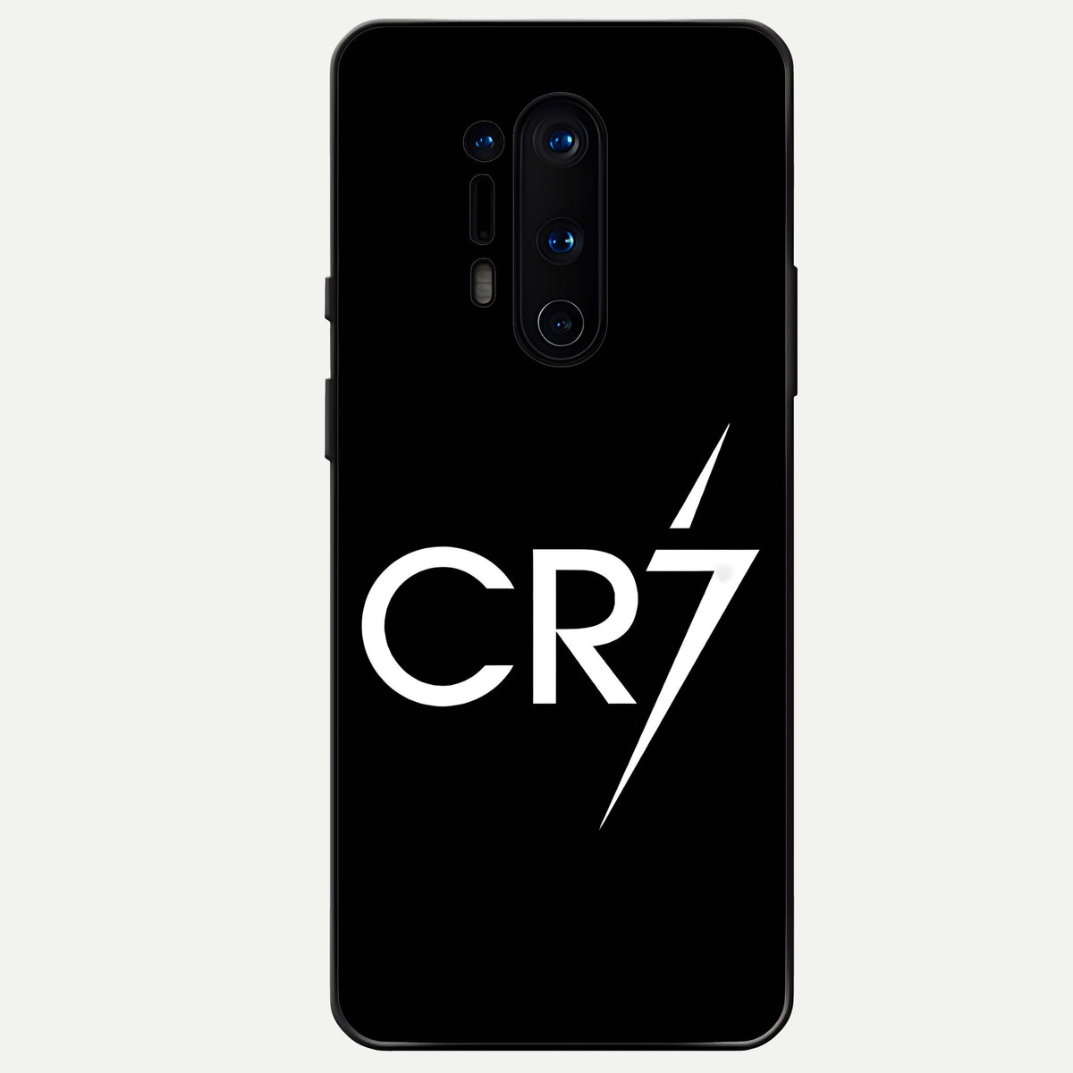  CR7 Elite Strike Glass Case For OnePlus 8 Pro back cover – full design glossy printed glass finish