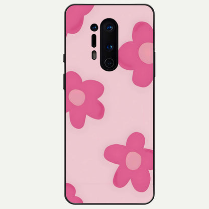  Candy Bloom Dreams Glass Case For OnePlus 8 Pro back cover – full design glossy printed glass finish