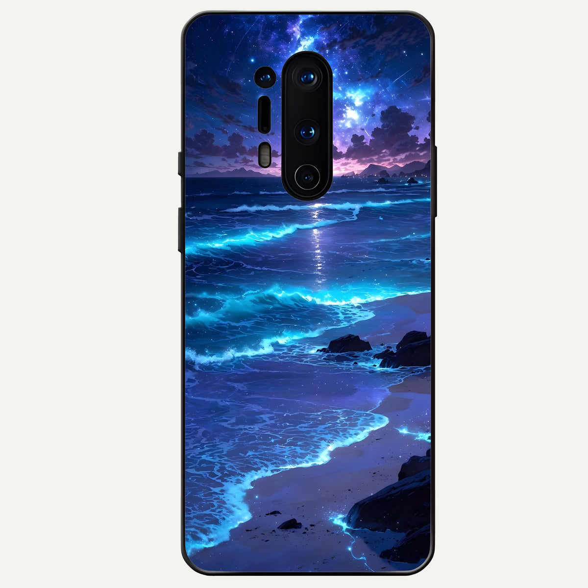  Classic Damn Look Glass Case For OnePlus 8 Pro back cover – full design glossy printed glass finish