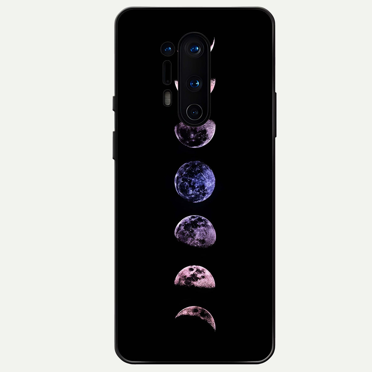  Crimson All Planets Glass Case For OnePlus 8 Pro back cover – full design glossy printed glass finish