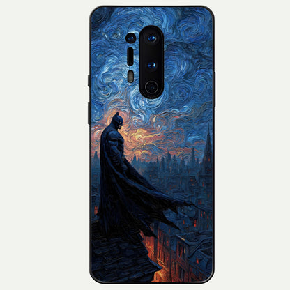  Dark Knight Dusk Glass Case For OnePlus 8 Pro back cover – full design glossy printed glass finish