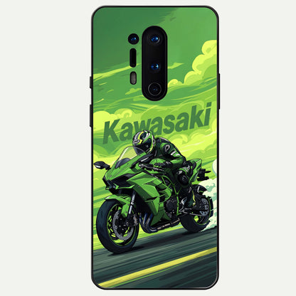  Greenery Sky Glass Case For OnePlus 8 Pro back cover – full design glossy printed glass finish