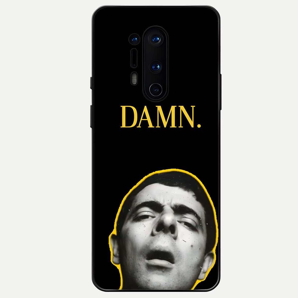  Mr Bean Damn Glass Case For OnePlus 8 Pro back cover – full design glossy printed glass finish