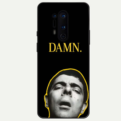  Mr Bean Damn Glass Case For OnePlus 8 Pro back cover – full design glossy printed glass finish
