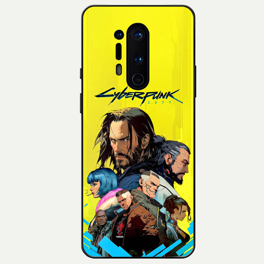  Neon Rebel Genesis Glass Case For OnePlus 8 Pro back cover – full design glossy printed glass finish