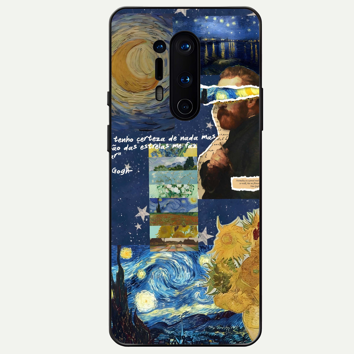  Starry Dream Vision Glass Case For OnePlus 8 Pro back cover – full design glossy printed glass finish