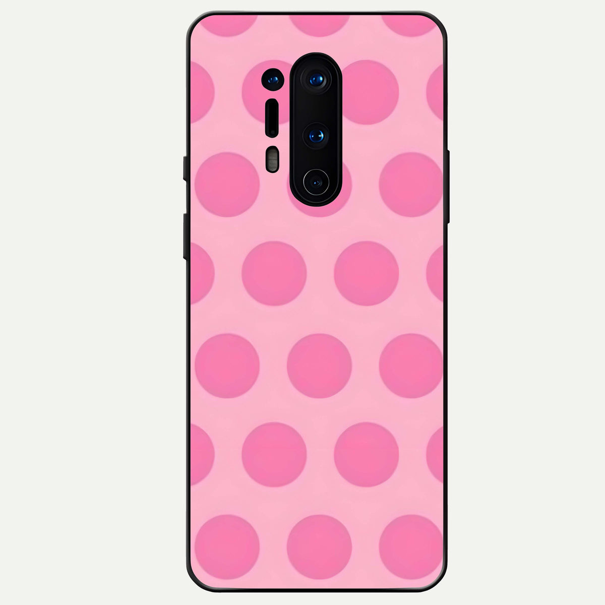  Sweet Dot Dreams Glass Case For OnePlus 8 Pro back cover – full design glossy printed glass finish