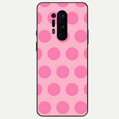  Sweet Dot Dreams Glass Case For OnePlus 8 Pro back cover – full design glossy printed glass finish