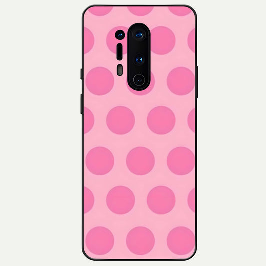  Sweet Dot Dreams Glass Case For OnePlus 8 Pro back cover – full design glossy printed glass finish