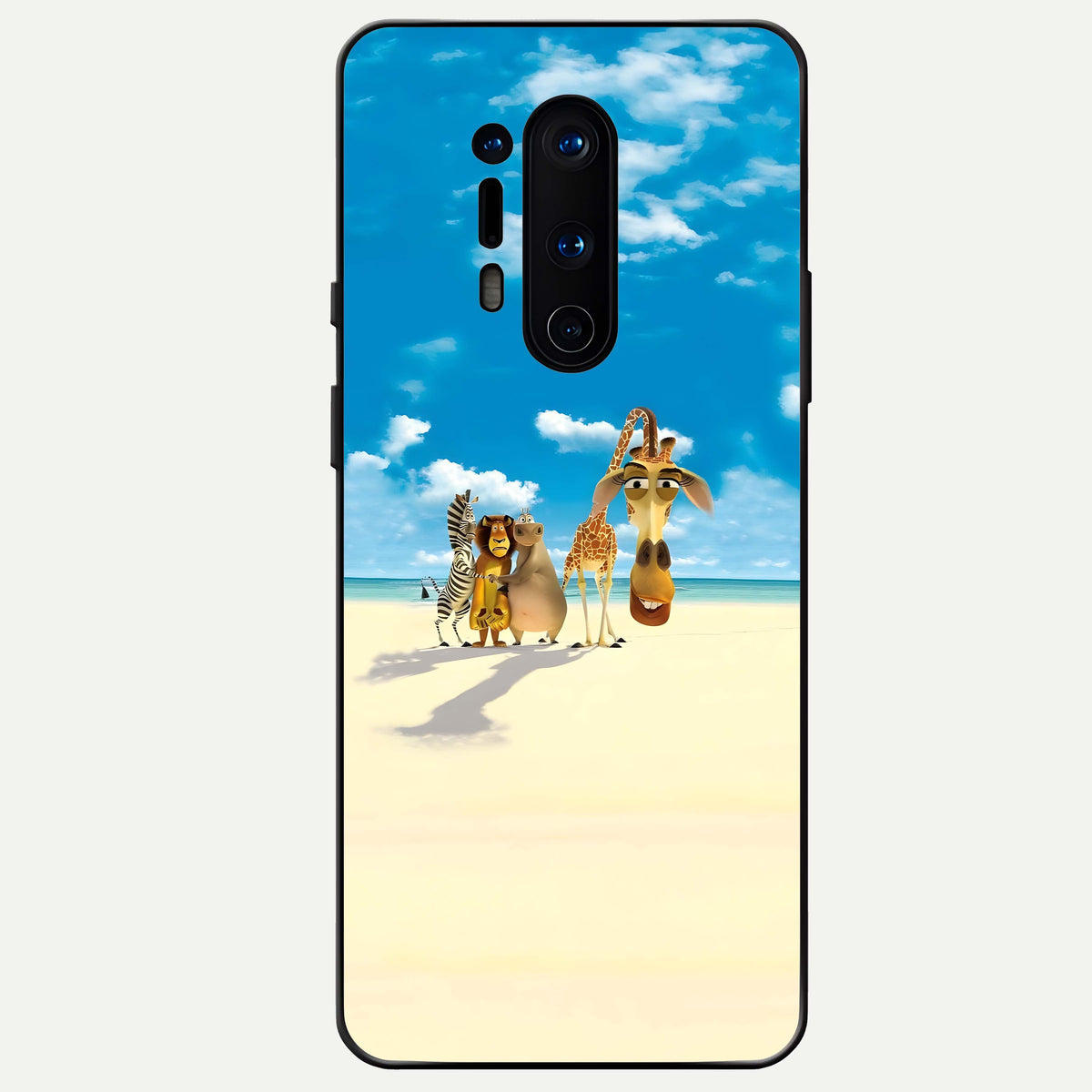  Tropical Fun Squad Glass Case For OnePlus 8 Pro back cover – full design glossy printed glass finish