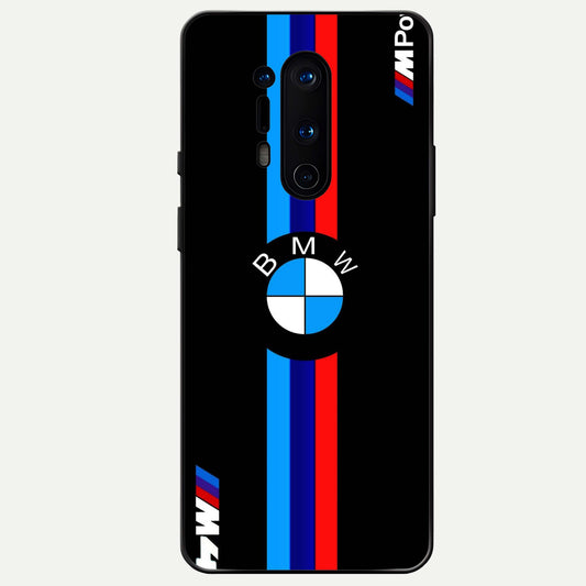  Turbo BMW Beast Glass Case For OnePlus 8 Pro back cover – full design glossy printed glass finish