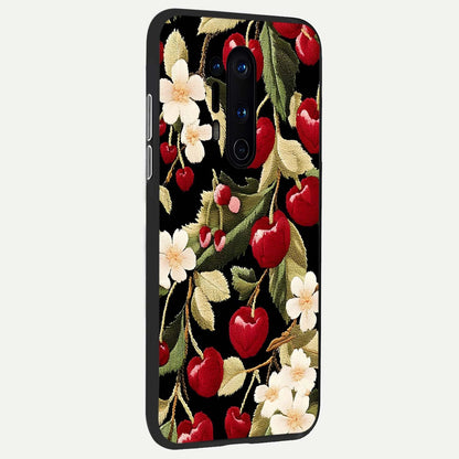 Blooming Spendor Bird back cover For OnePlus 8 Pro slim fit glass case with vibrant aesthetic design