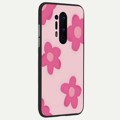  Candy Bloom Dreams back cover For OnePlus 8 Pro slim fit glass case with vibrant aesthetic design