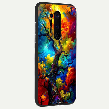  Colorful Soda Bottles back cover For OnePlus 8 Pro slim fit glass case with vibrant aesthetic design