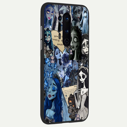  Corpse Bride Posters back cover For OnePlus 8 Pro slim fit glass case with vibrant aesthetic design