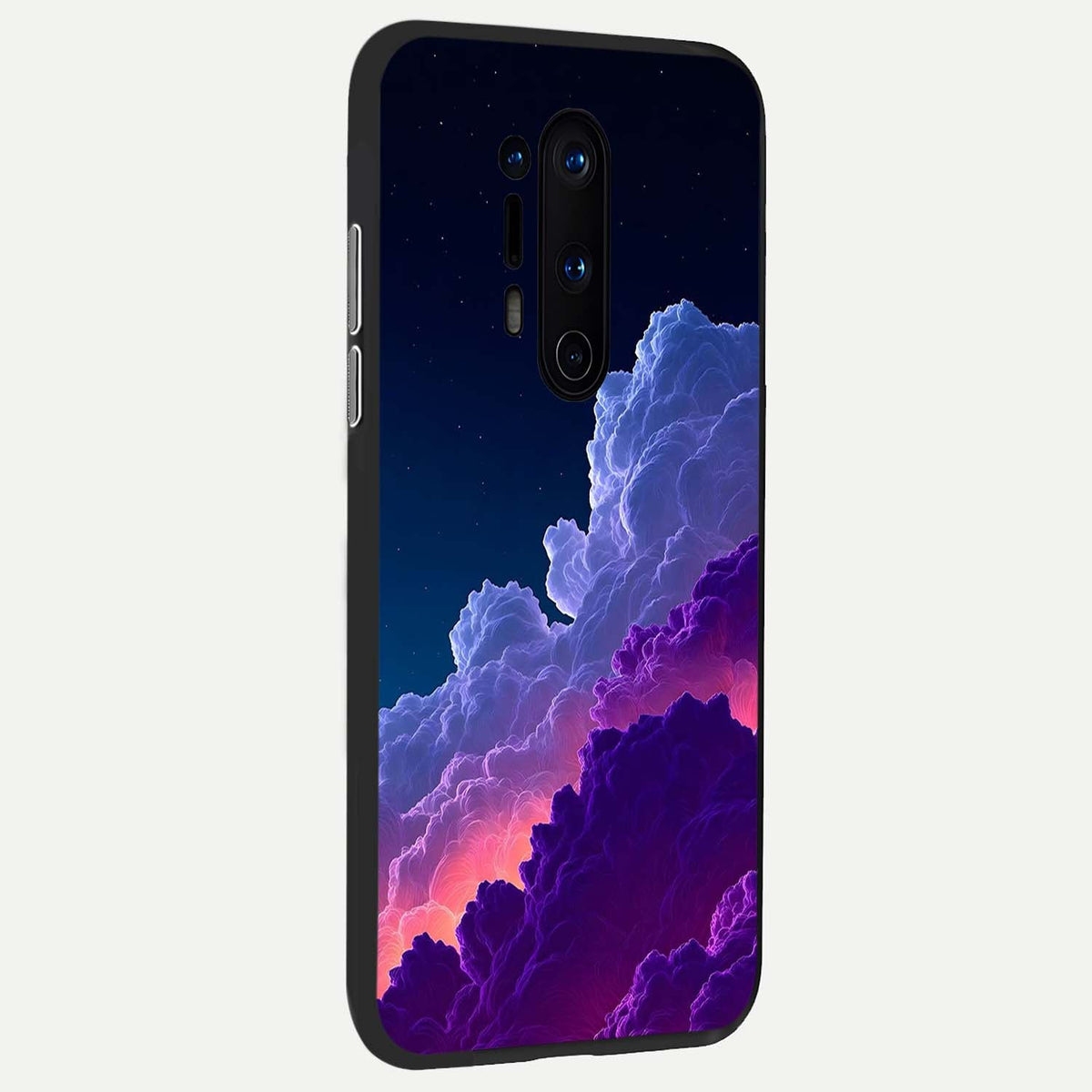  Dreamy Cloud Skies back cover For OnePlus 8 Pro slim fit glass case with vibrant aesthetic design