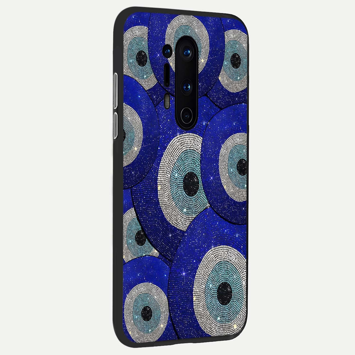  Galaxy Eye Flow back cover For OnePlus 8 Pro slim fit glass case with vibrant aesthetic design