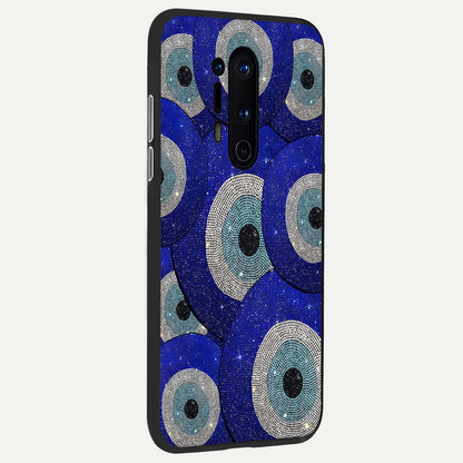  Galaxy Eye Flow back cover For OnePlus 8 Pro slim fit glass case with vibrant aesthetic design