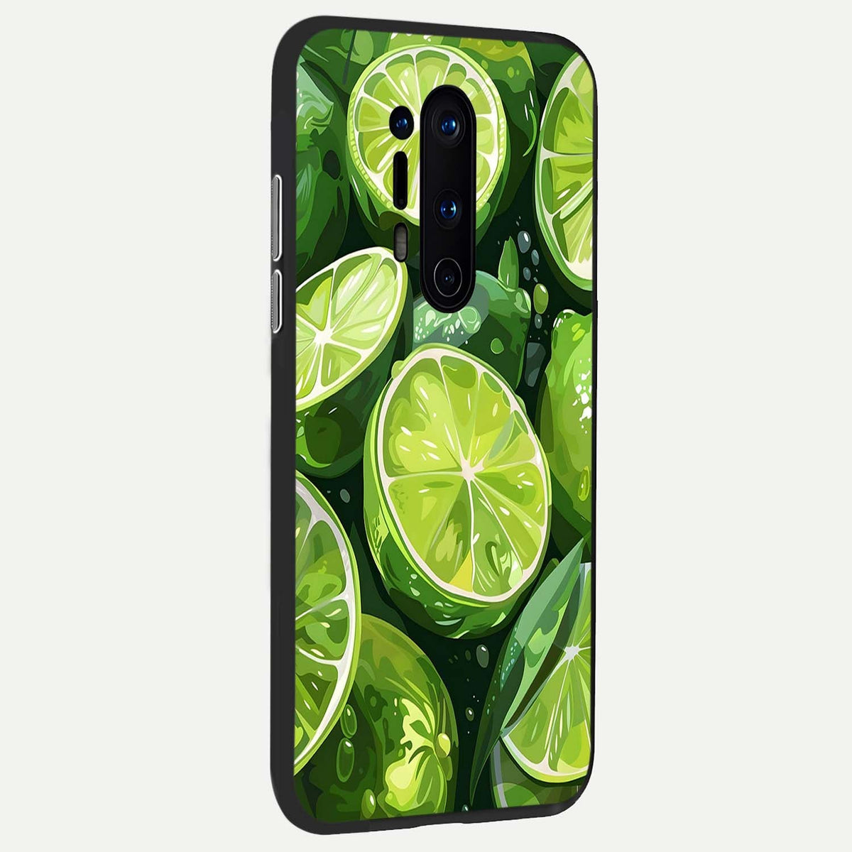  Green Kawasaki back cover For OnePlus 8 Pro slim fit glass case with vibrant aesthetic design