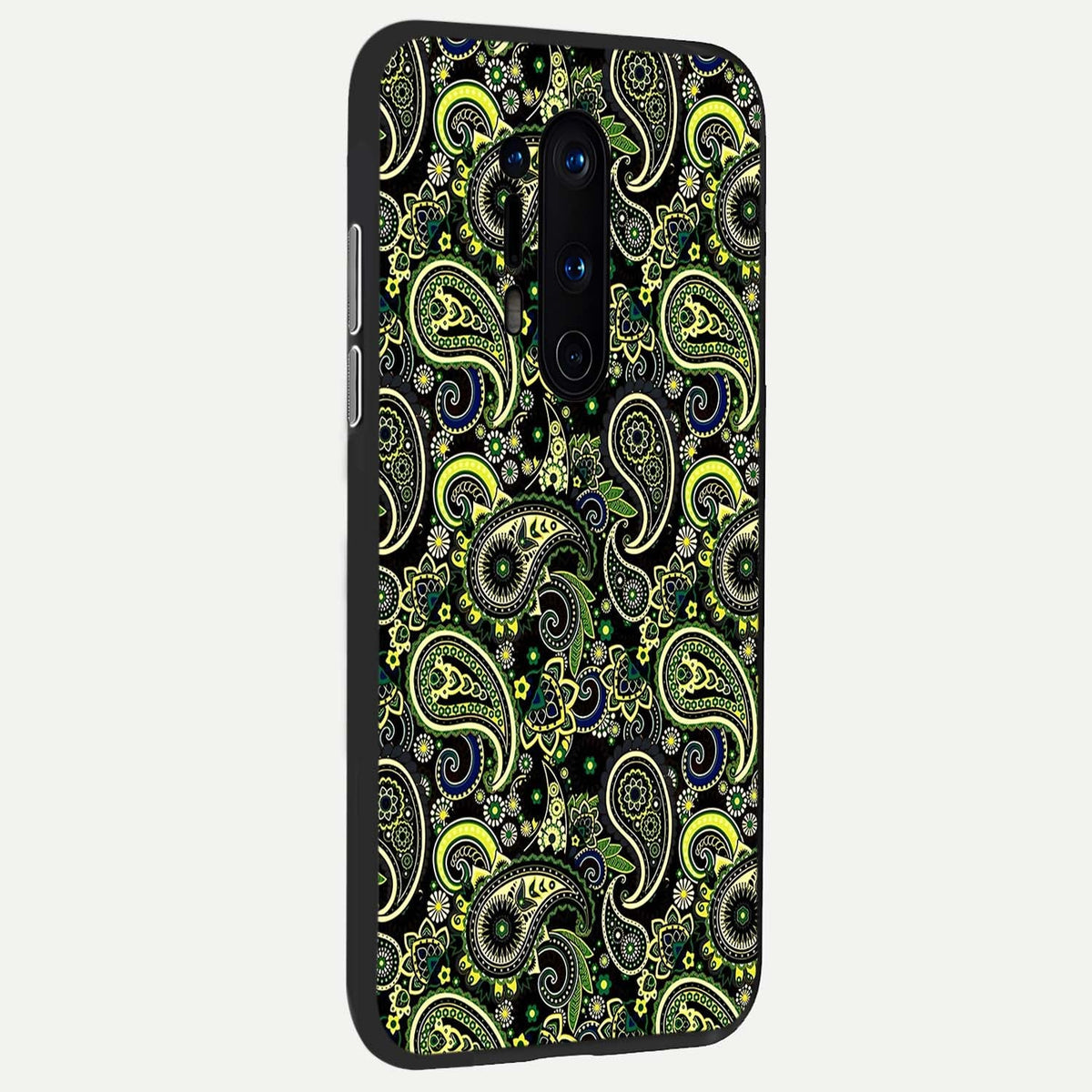  Green Lemon back cover For OnePlus 8 Pro slim fit glass case with vibrant aesthetic design