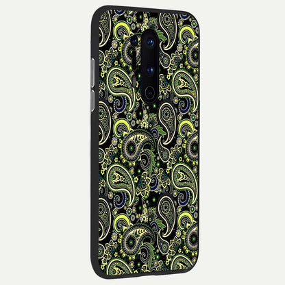  Green Lemon back cover For OnePlus 8 Pro slim fit glass case with vibrant aesthetic design