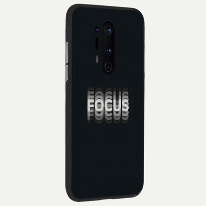  Mono Focus Vision back cover For OnePlus 8 Pro slim fit glass case with vibrant aesthetic design