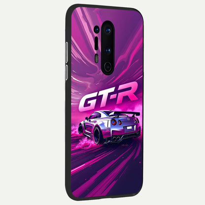  Speed Drift Legend back cover For OnePlus 8 Pro slim fit glass case with vibrant aesthetic design