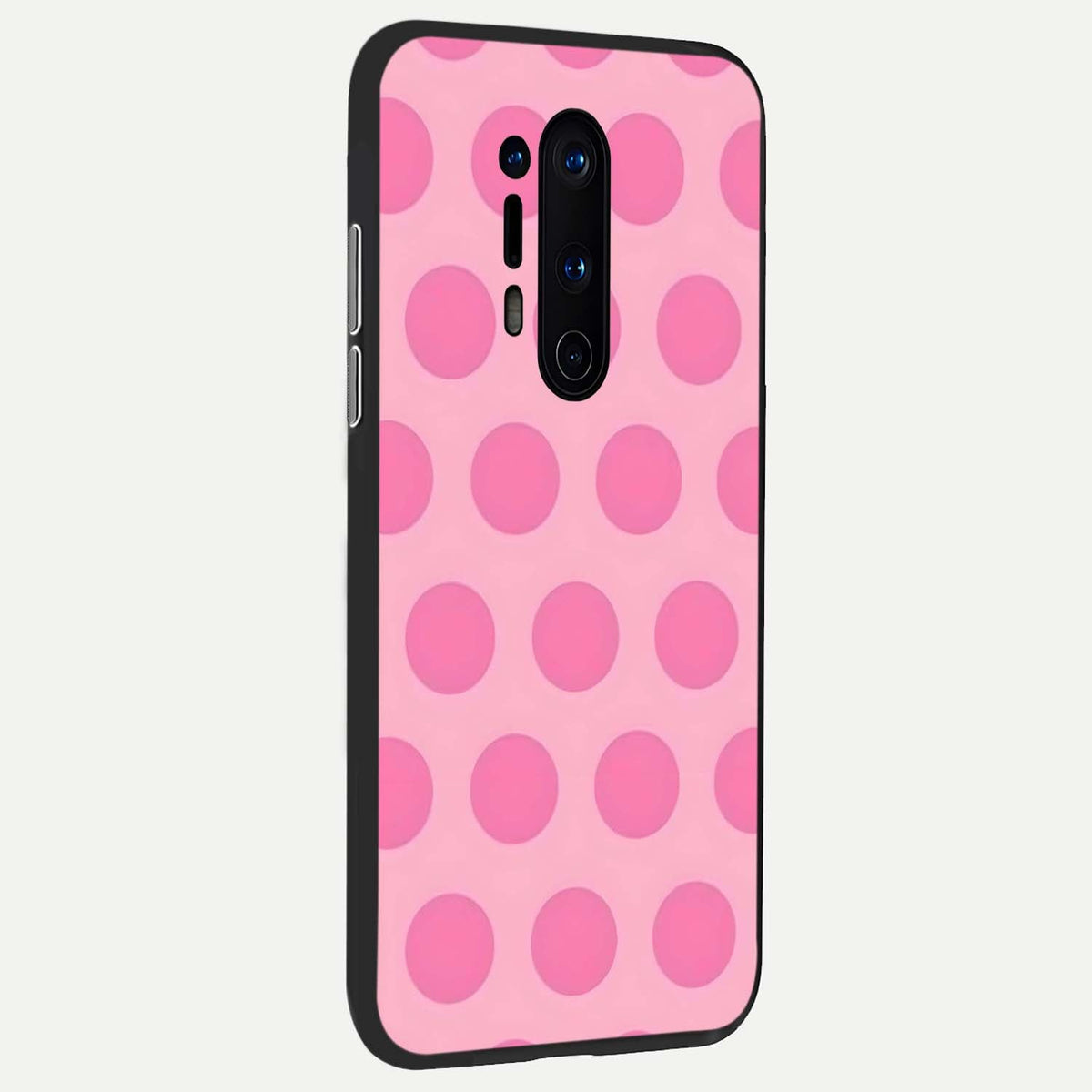  Sweet Dot Dreams back cover For OnePlus 8 Pro slim fit glass case with vibrant aesthetic design