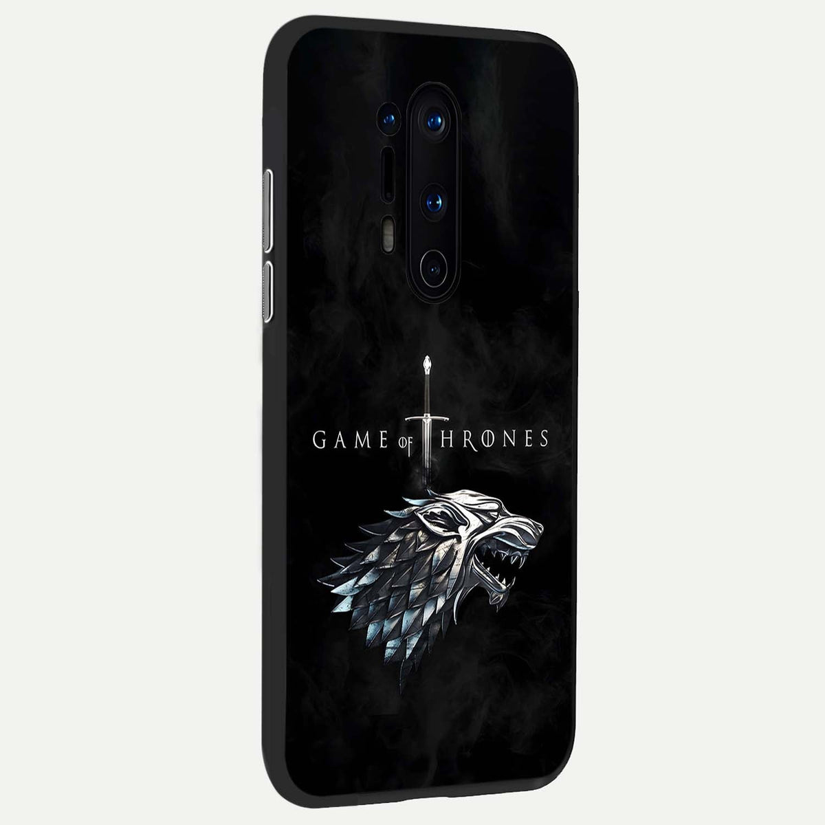  Throne Wolf Legacy back cover For OnePlus 8 Pro slim fit glass case with vibrant aesthetic design