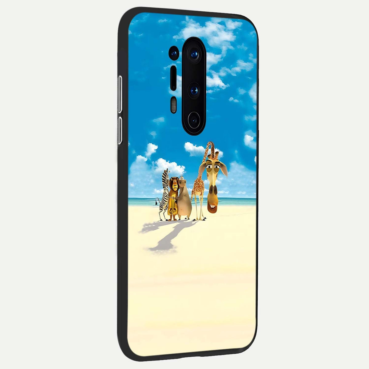  Tropical Fun Squad back cover For OnePlus 8 Pro slim fit glass case with vibrant aesthetic design