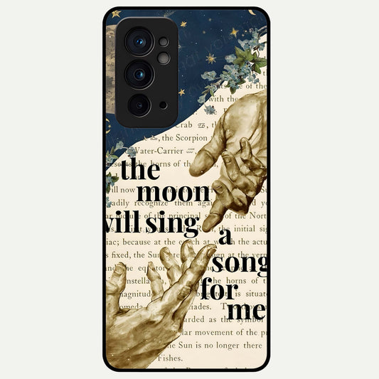  Aesthetic Divine Glass Case For OnePlus 9RT back cover – full design glossy printed glass finish
