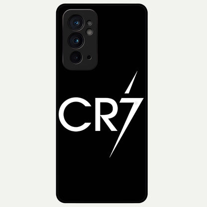  CR7 Elite Strike Glass Case For OnePlus 9RT back cover – full design glossy printed glass finish