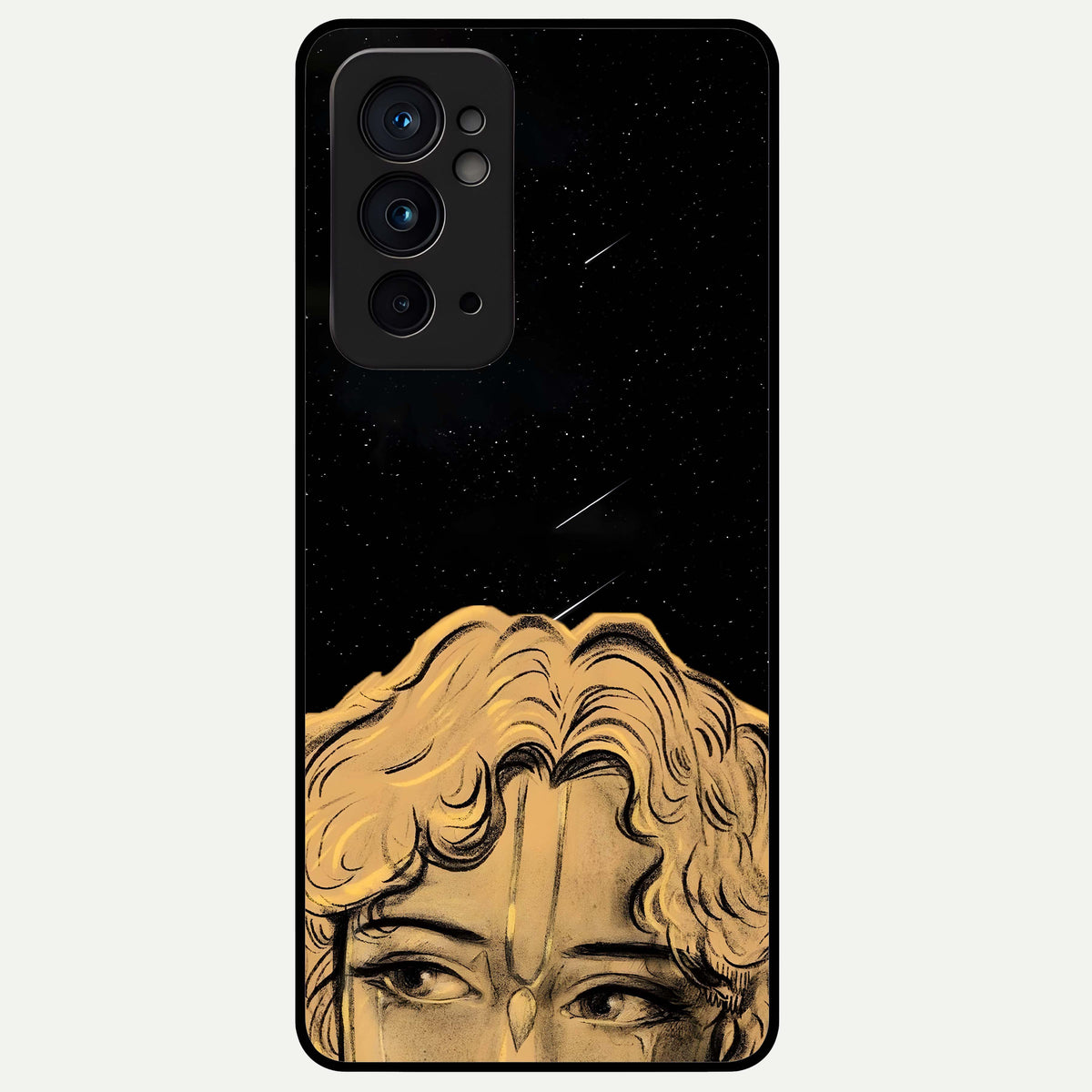  Celestial Gods Plan Glass Case For OnePlus 9RT back cover – full design glossy printed glass finish