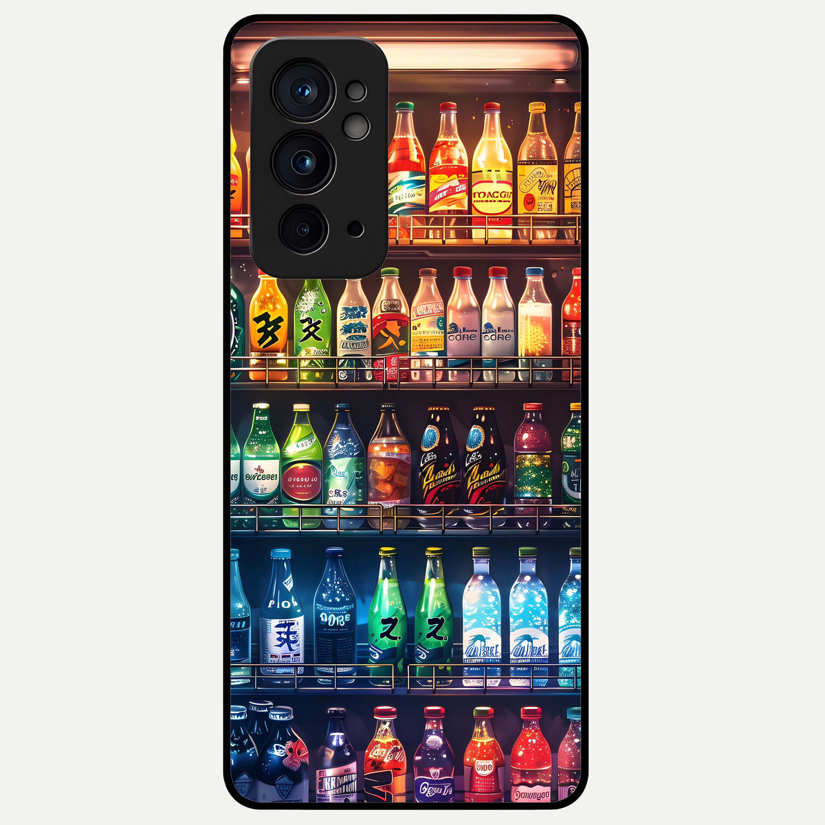  Colorfull Tree Glass Case For OnePlus 9RT back cover – full design glossy printed glass finish