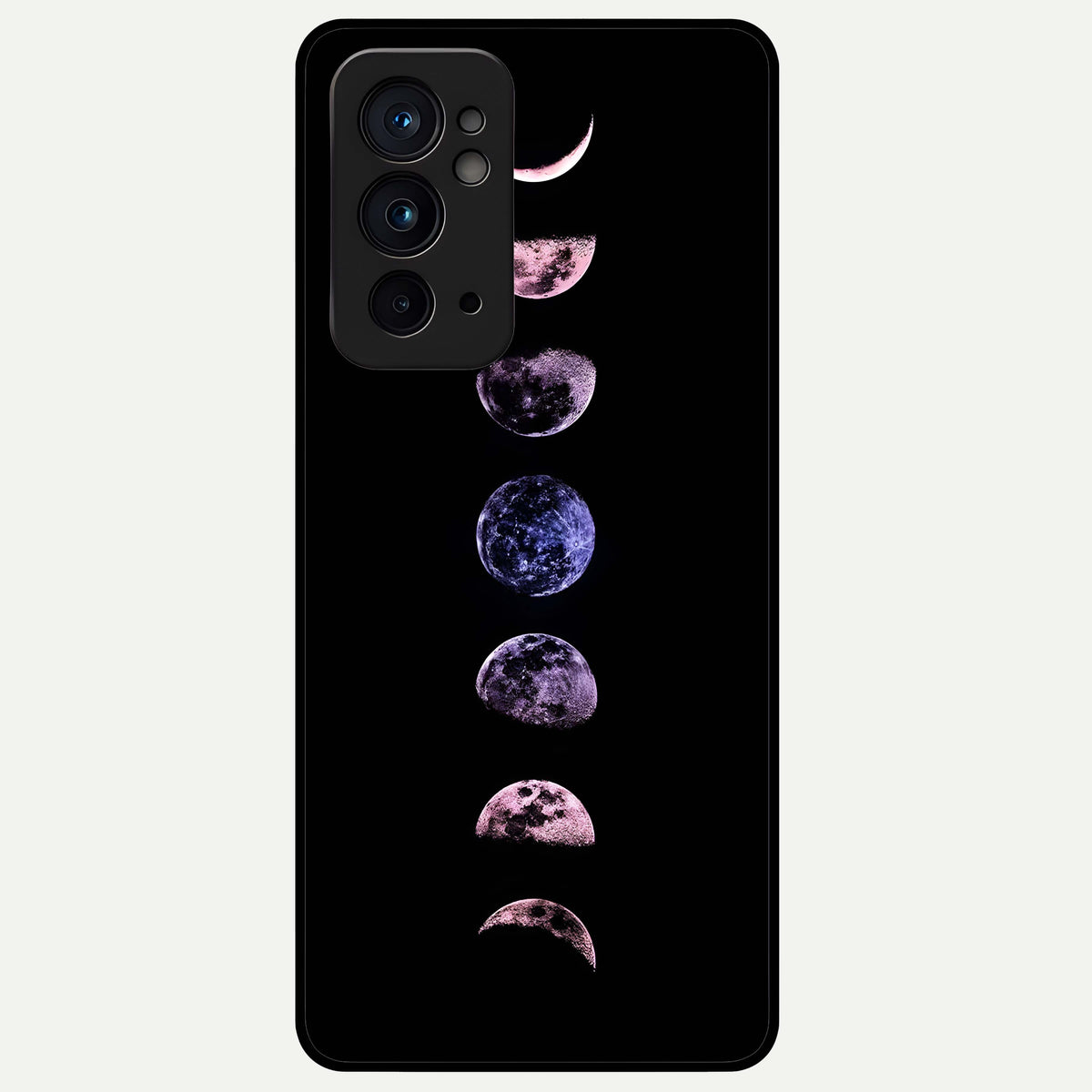  Crimson All Planets Glass Case For OnePlus 9RT back cover – full design glossy printed glass finish